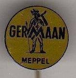 Speldje GERMAAN FIETS MANNETJE MEPPEL (A4), Verzamelen, Ophalen of Verzenden, Gebruikt, Overige onderwerpen