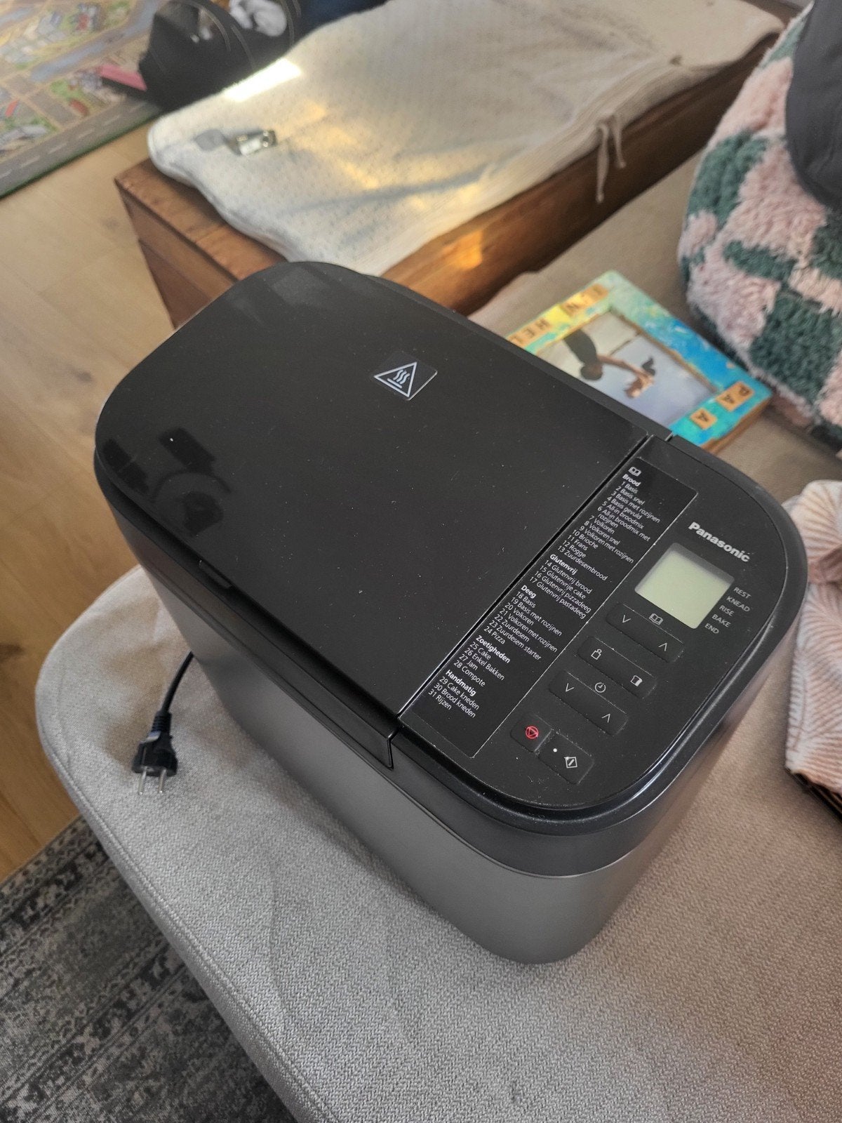 Panasonic Broodbakmachine SD-YR2550 - Zo goed als nieuw, Meer dan 10 programma's, 800 tot 1200 gram deeg, Zo goed als nieuw, Ophalen