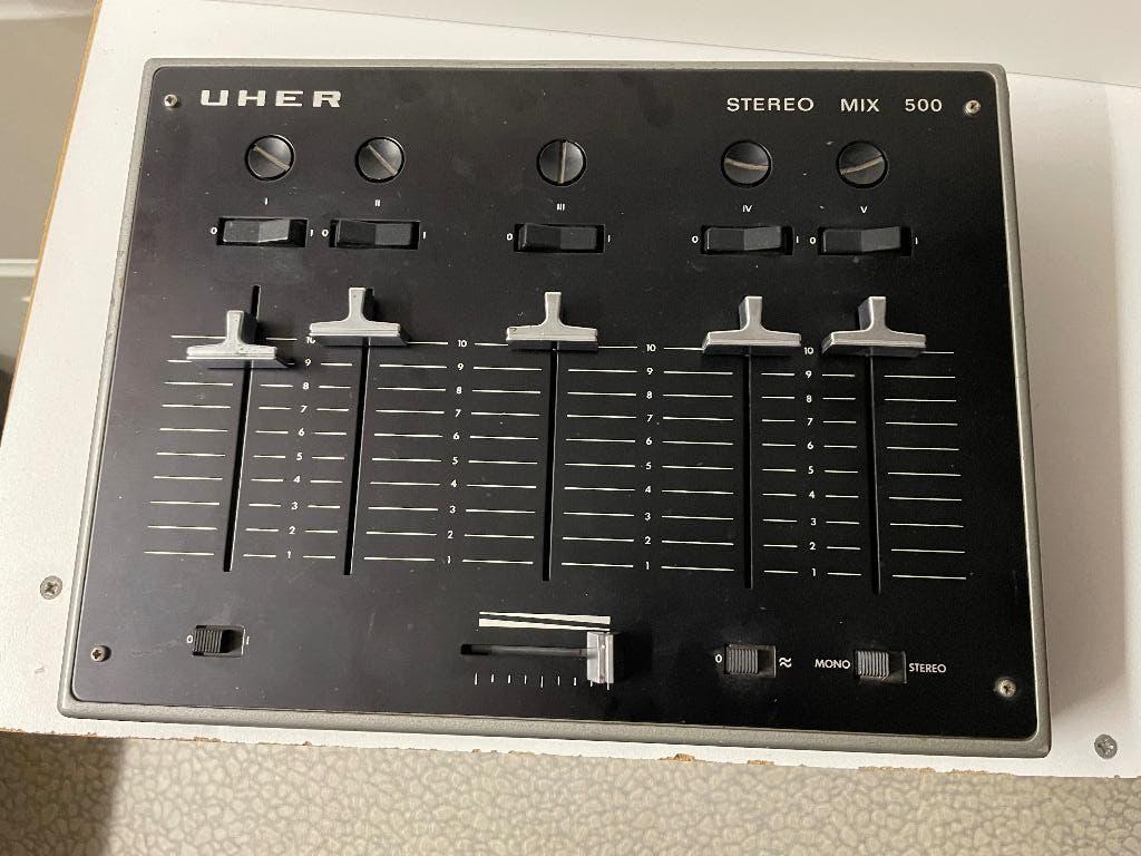 Te koop UHER Stereo-mix 500, Ophalen of Verzenden, Gebruikt