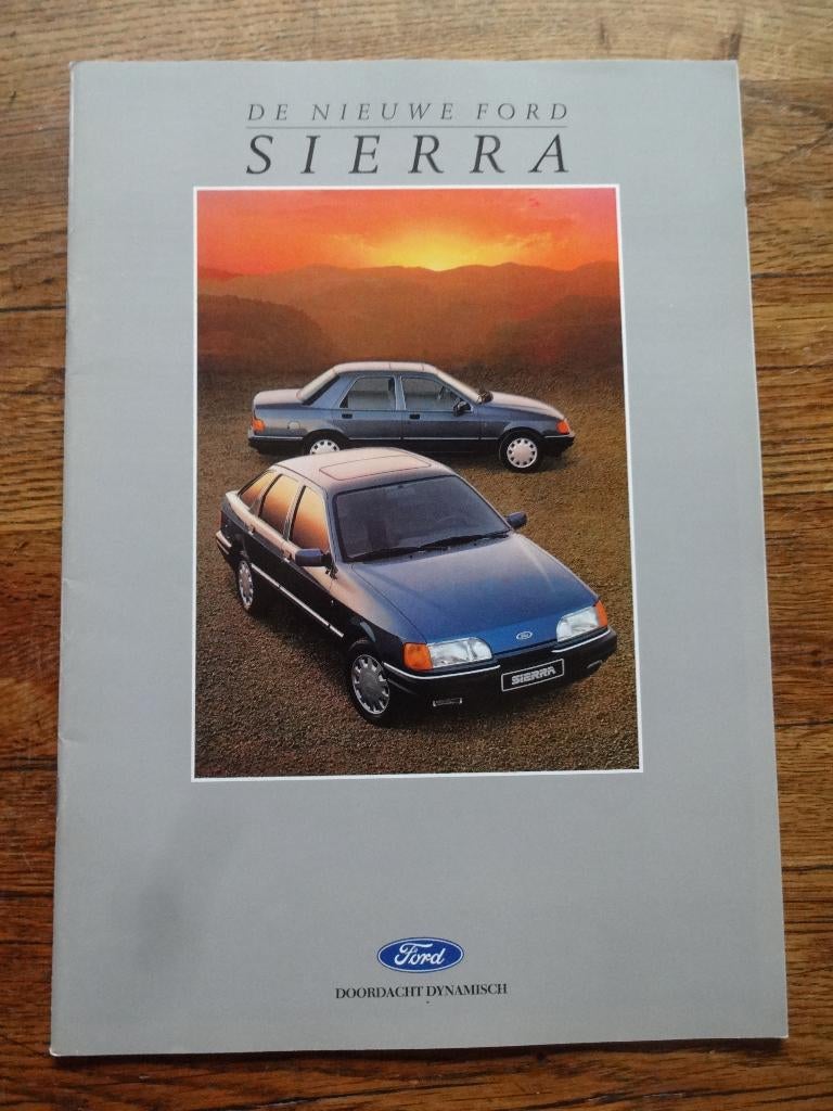 Ford Sierra, Boeken, Auto's | Folders en Tijdschriften, Zo goed als nieuw, Ford, Ophalen of Verzenden