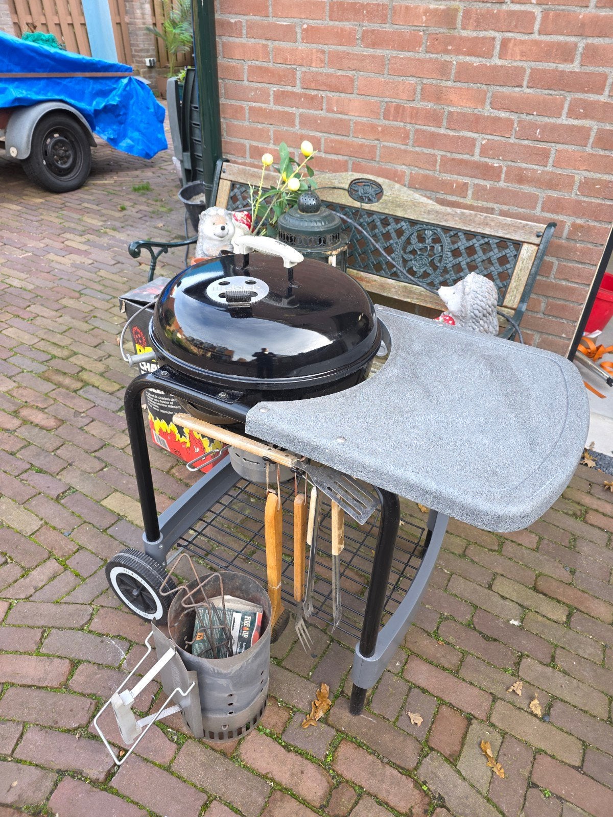 Weber Barbecue, Ophalen, Gebruikt