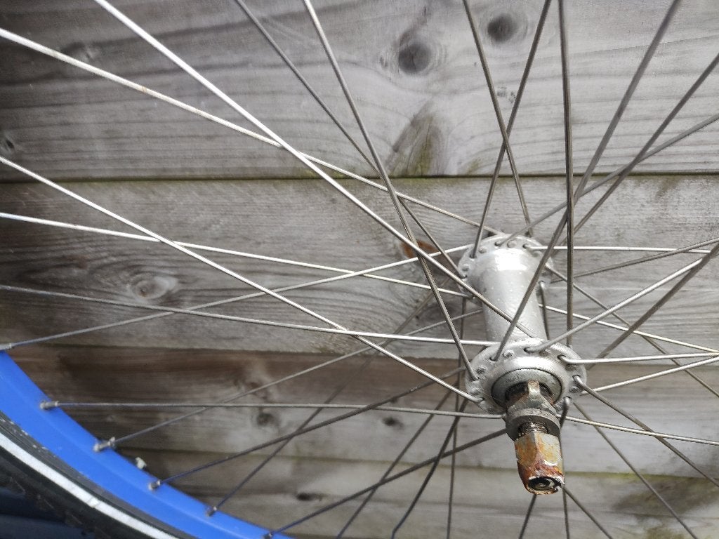 26 X 1.95 fiets voorwiel  voor BATAVUS SNAKE ,ALPINA etc., Ophalen, Gebruikt