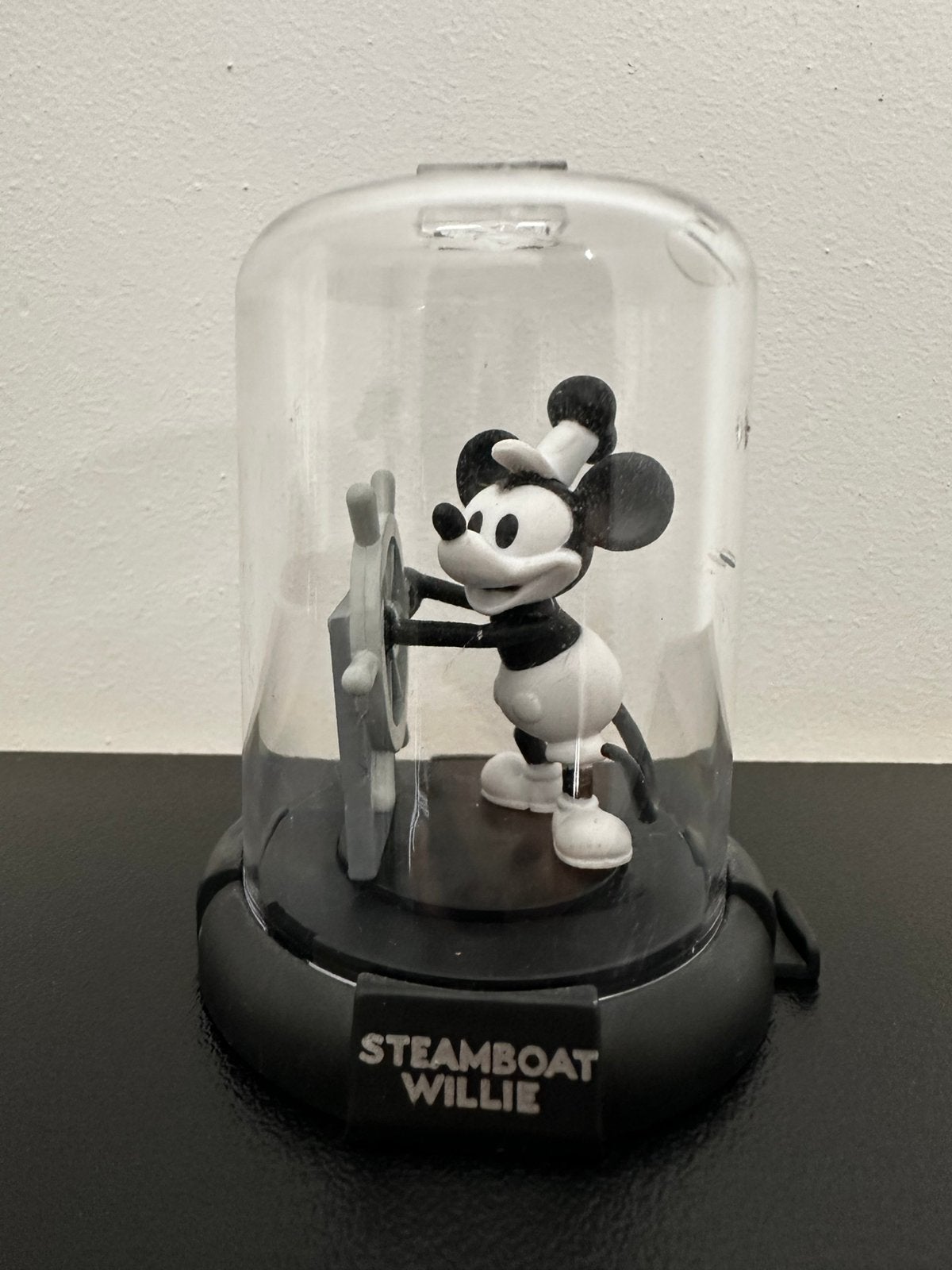 Steamboat Willie Zag Toys Collectible, Ophalen of Verzenden, Mickey Mouse, Gebruikt, Beeldje of Figuurtje