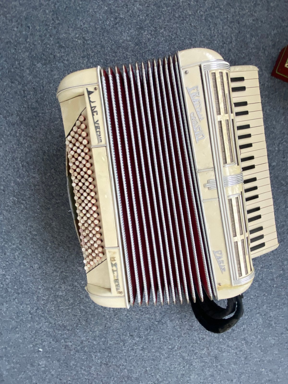 Fratelli Crosio  accordeon, Zo goed als nieuw, Met koffer, 120-bas, Ophalen