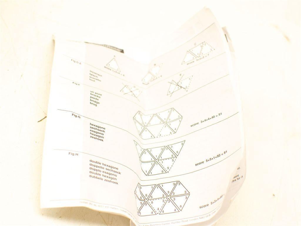 Triominos de luxe 34670, Ophalen of Verzenden, Gebruikt