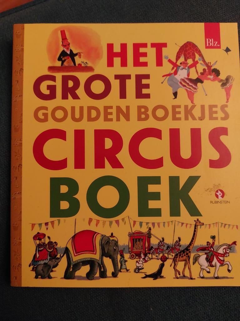 Het Grote Gouden Boekjes Circus Boek, Ophalen, Zo goed als nieuw, Diverse auteurs, 2 tot 3 jaar