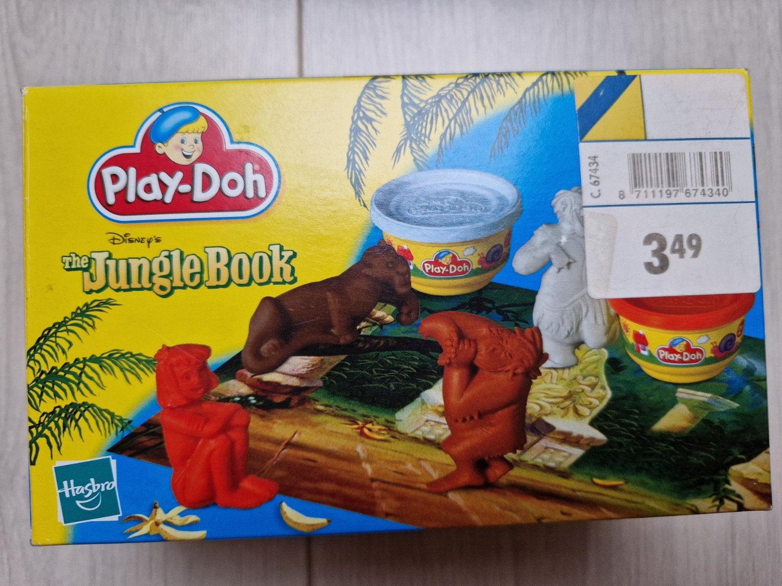 1996 play-doh walt disney's the jungle book disney klei, Ophalen of Verzenden, Leeuwenkoning of Jungle Boek, Beeldje of Figuurtje