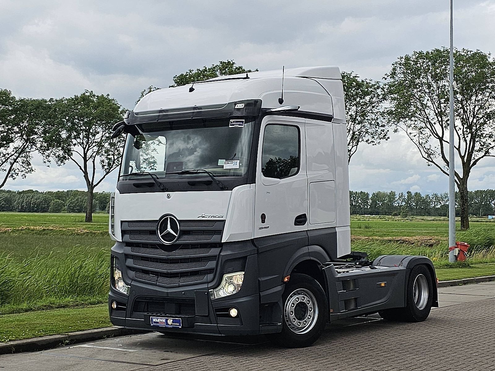 MERCEDES-BENZ ACTROS 1848 LS mp5 retarder xenon, Automaat, Euro 6, Wit, Mercedes-Benz