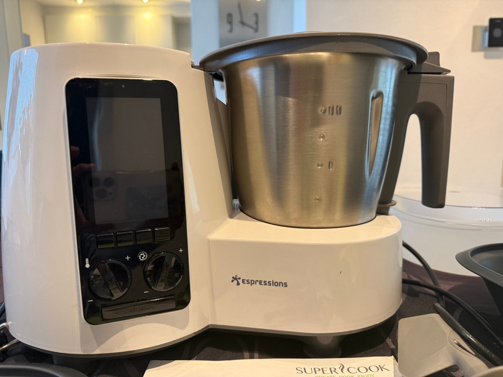 Keekenmachine Espressions Supercook, 1 tot 2 liter, Ophalen of Verzenden, Zo goed als nieuw, 3 snelheden of meer