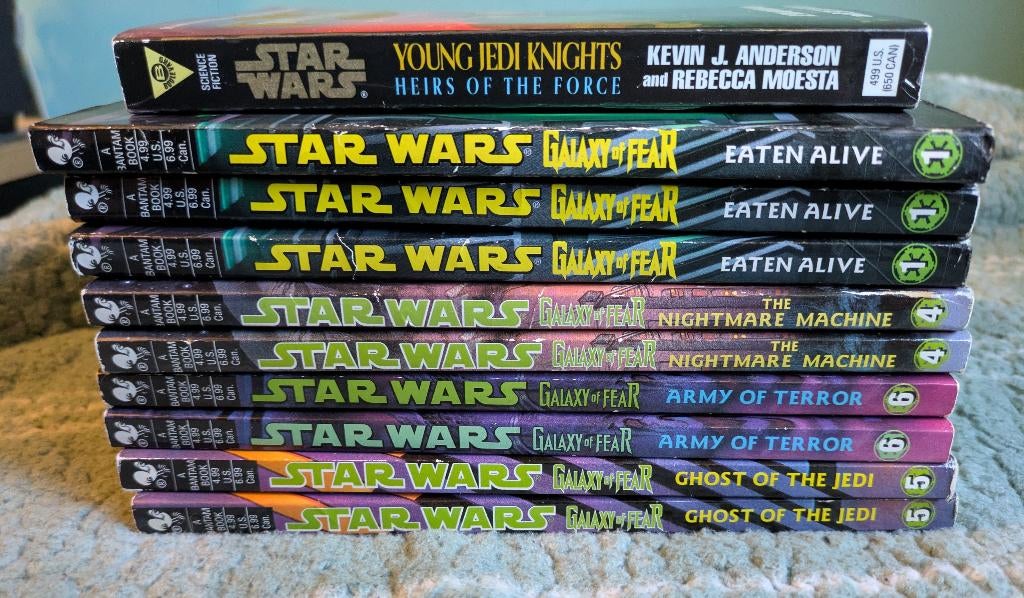 Star Wars Galaxy of Fear boeken, Ophalen of Verzenden, Gelezen