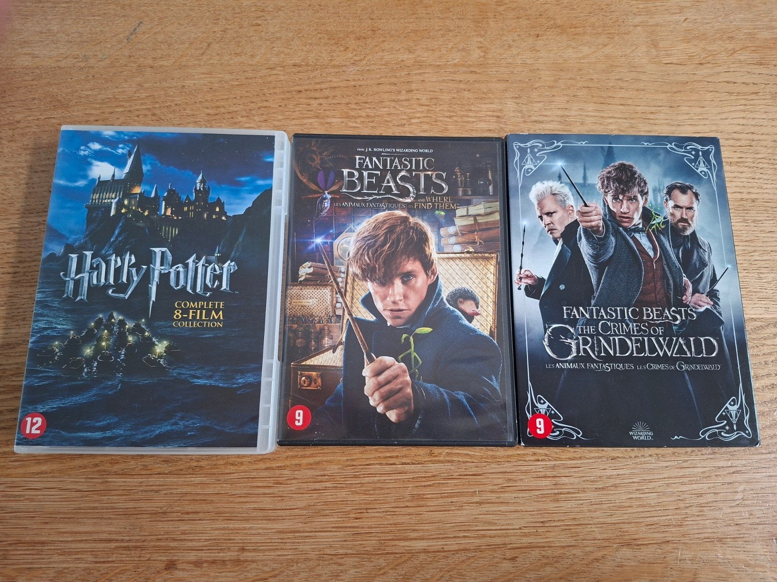 Harry Potter Complete Collection & Fantastic Beasts DVD's, Nederlands, Ophalen of Verzenden, Vanaf 12 jaar, Inclusief doosje