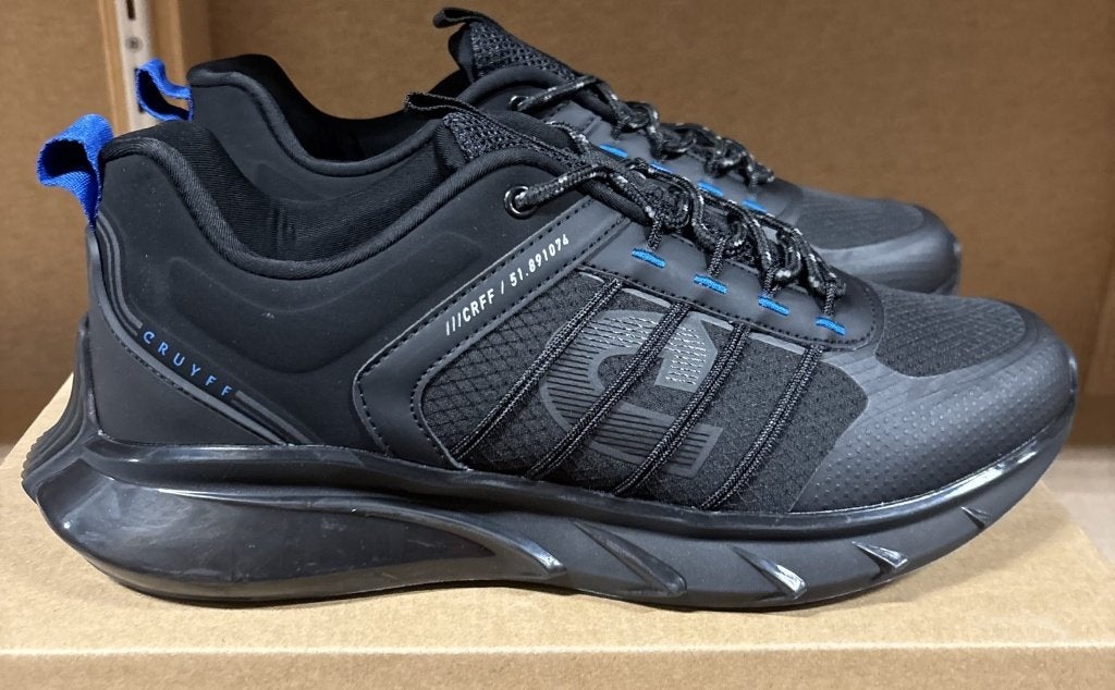 Cruyff Acorpa 2.0 Sneakers Zwart Heren Maat 43 Nieuw, Cruyff, Zwart, Nieuw, Ophalen of Verzenden