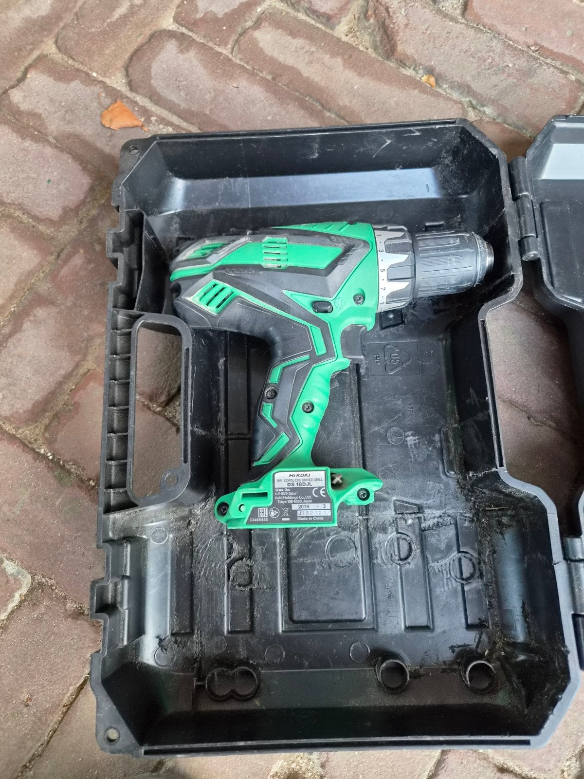 Hikoki Boor- en Schroefmachine met Koffer, Doe-het-zelf en Verbouw, Ophalen of Verzenden, Zo goed als nieuw, Boor- en Schroefmachine