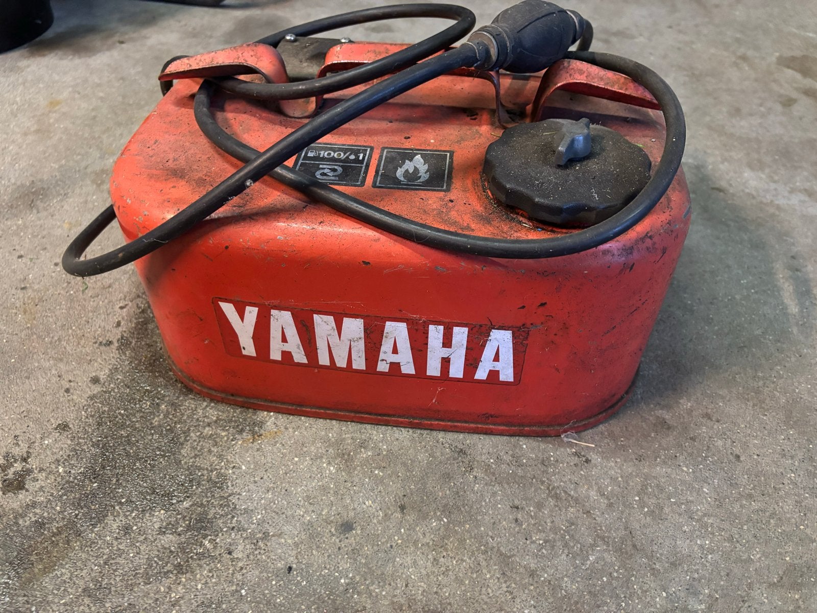 Yamaha externe brandstoftank met slang, Ophalen, Gebruikt, Motor en Techniek