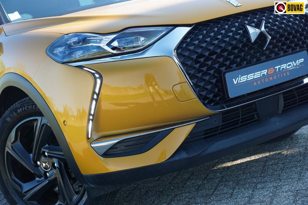 DS 3 Crossback 1.2 155PK Grand Chic | Imperial Diamond | Led, Auto's, DS, Leder, 155 pk, 3 cilinders, Geïmporteerd