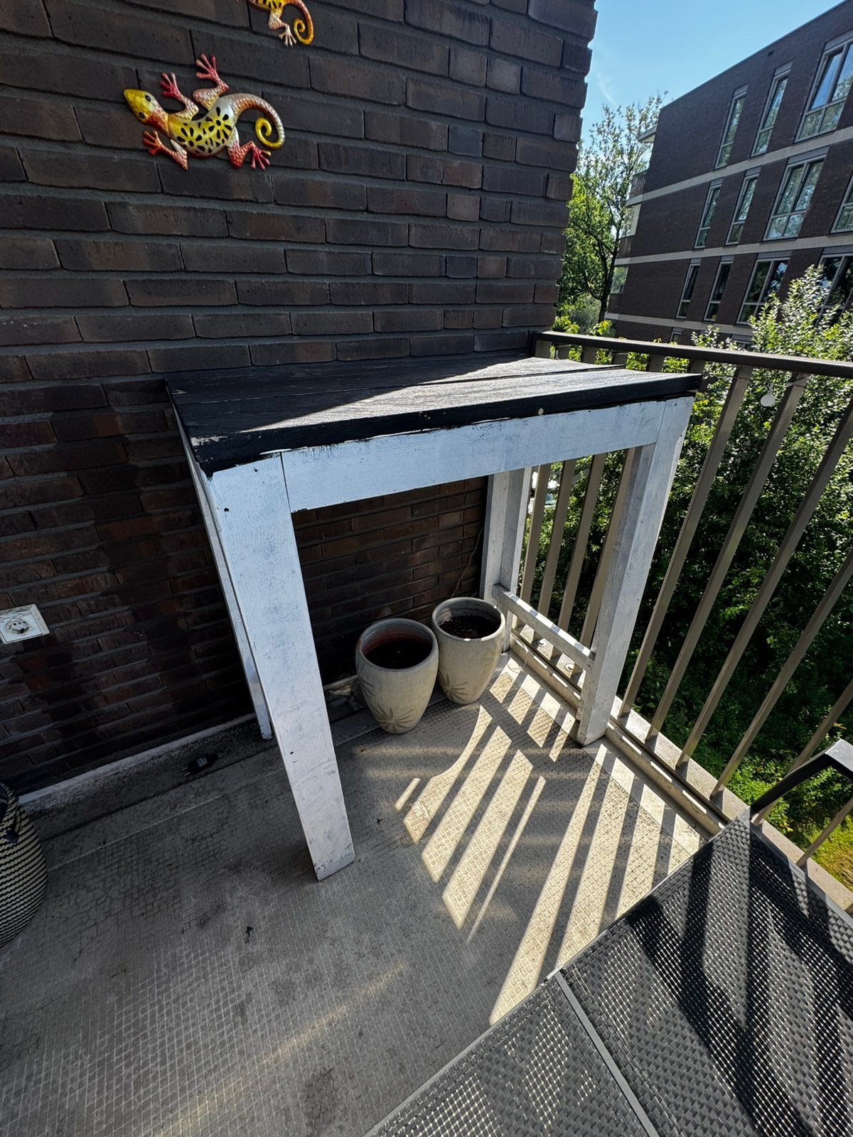 Hoge tafel, Tuin en Terras, Ophalen, Gebruikt