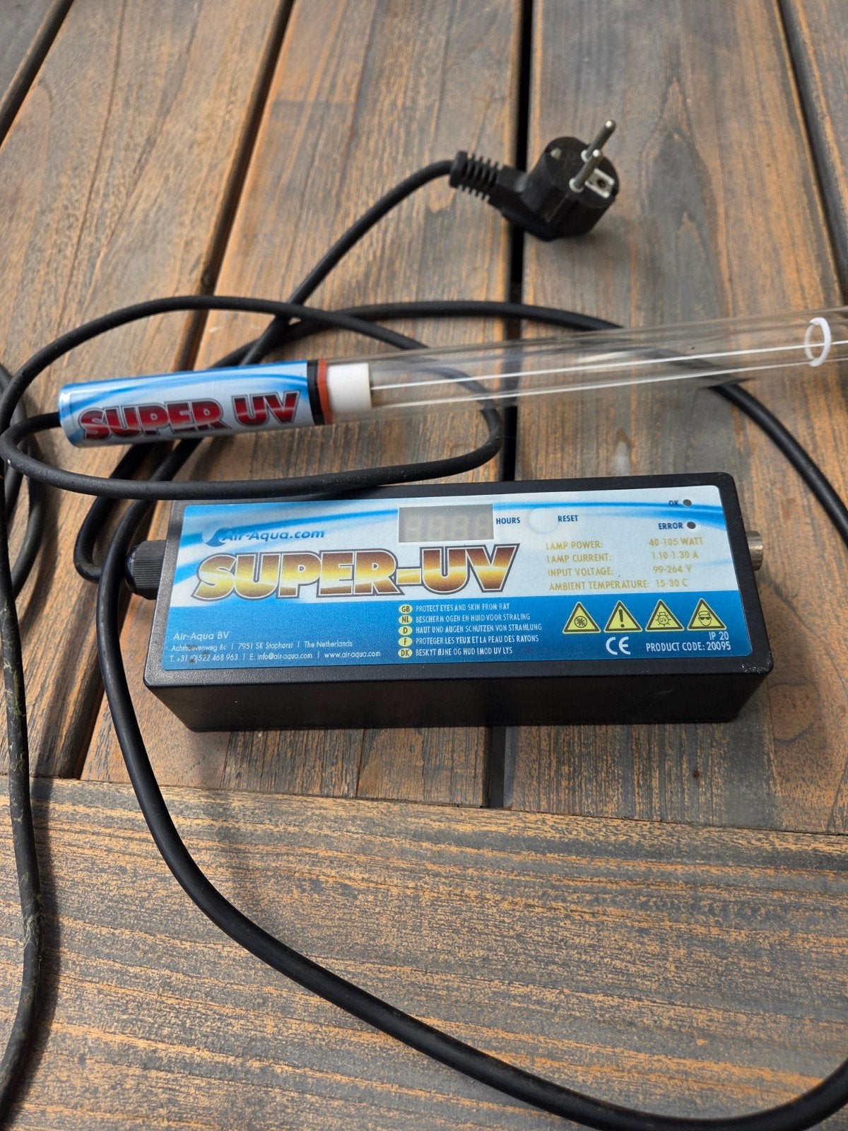 Super UV Vijverfilter met UV-lamp, Ophalen, Gebruikt, Vijverfilter