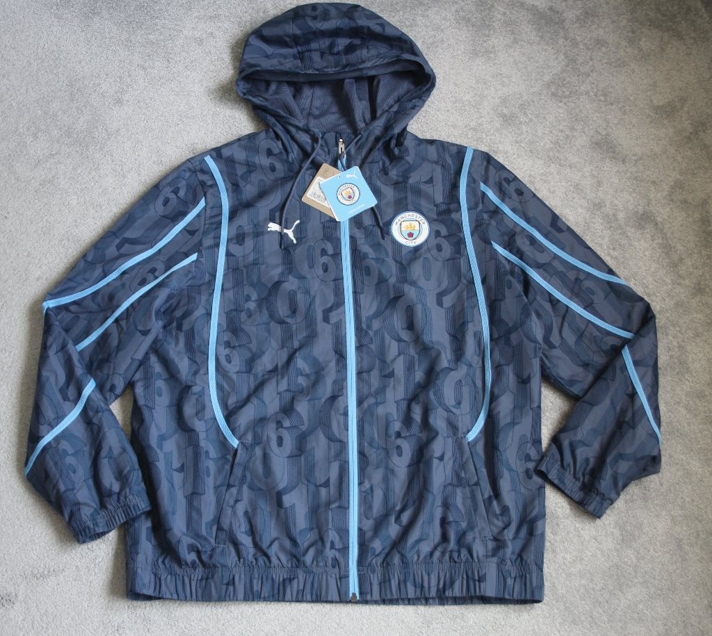 PUMA dames voetbaljack MANCHESTER CITY maat XL (Piris), Maat XL, Ophalen of Verzenden, Nieuw, Trainingspak