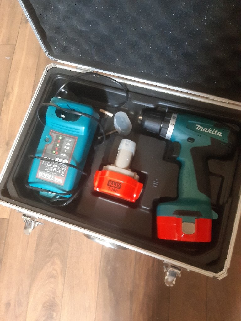 Makita accuboor set, Ophalen, Gebruikt, Boor- en Schroefmachine