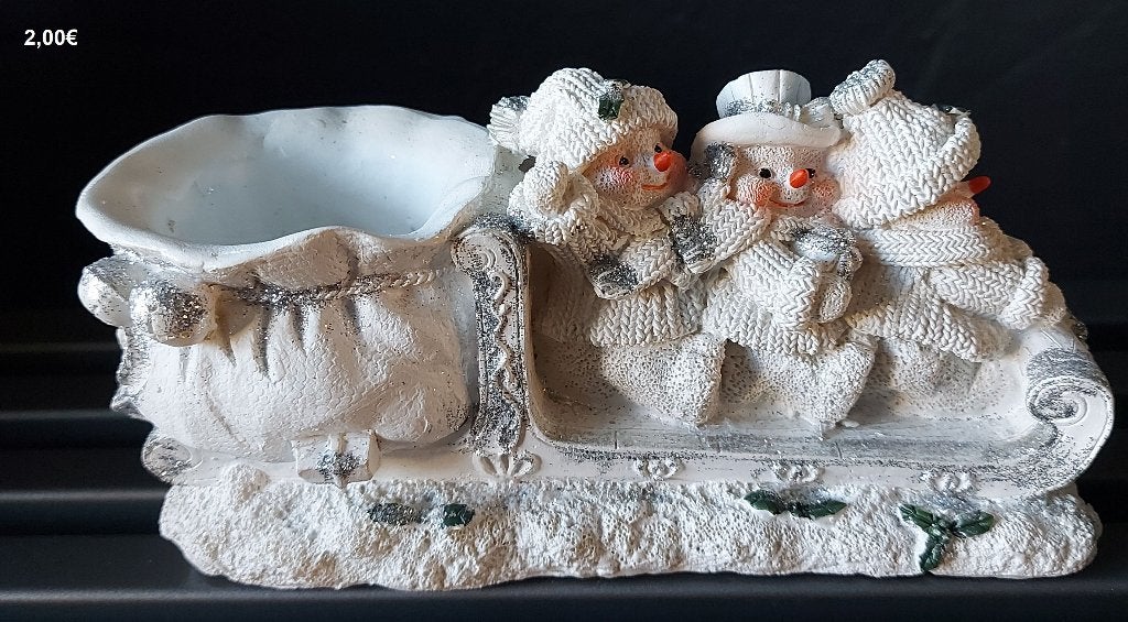 leuk kerstbeeldje, Ophalen of Verzenden, Zo goed als nieuw