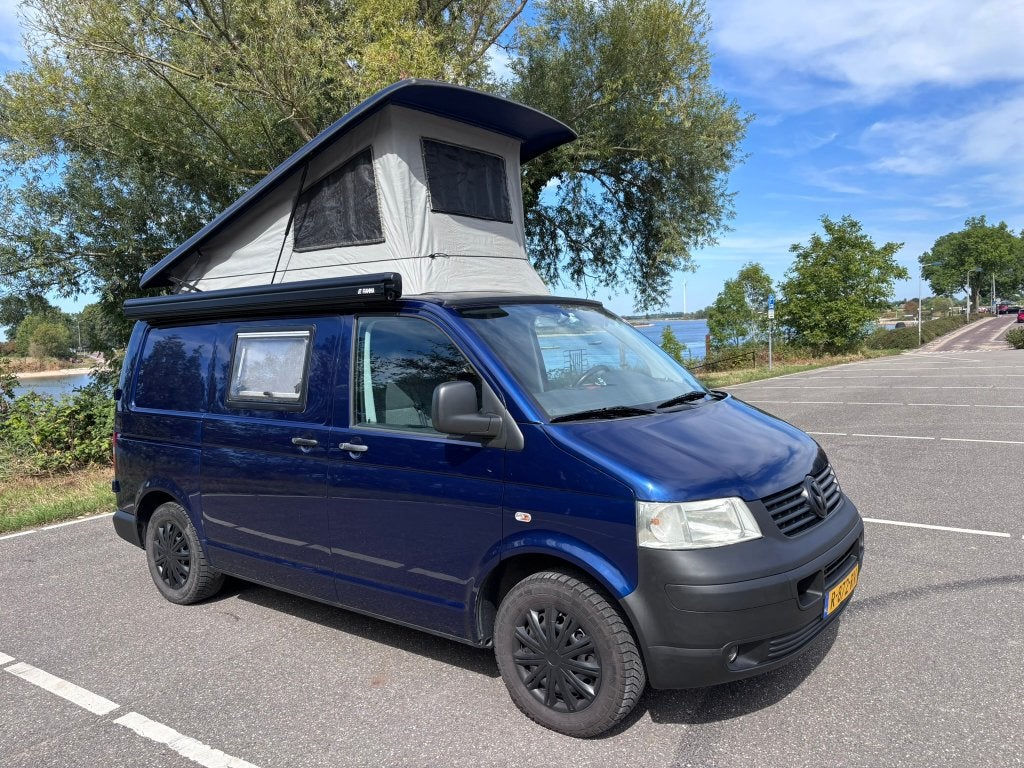 VW Transporter camper off-grid, Chemisch toilet, Volkswagen, Particulier, Verwarmde buitenspiegels