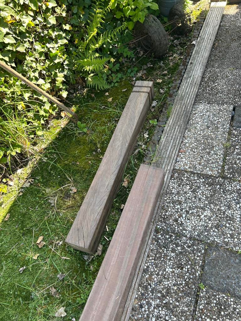 Houten balken en planken, diverse lengtes, Ophalen of Verzenden, Gebruikt, Minder dan 180 cm, Overige typen