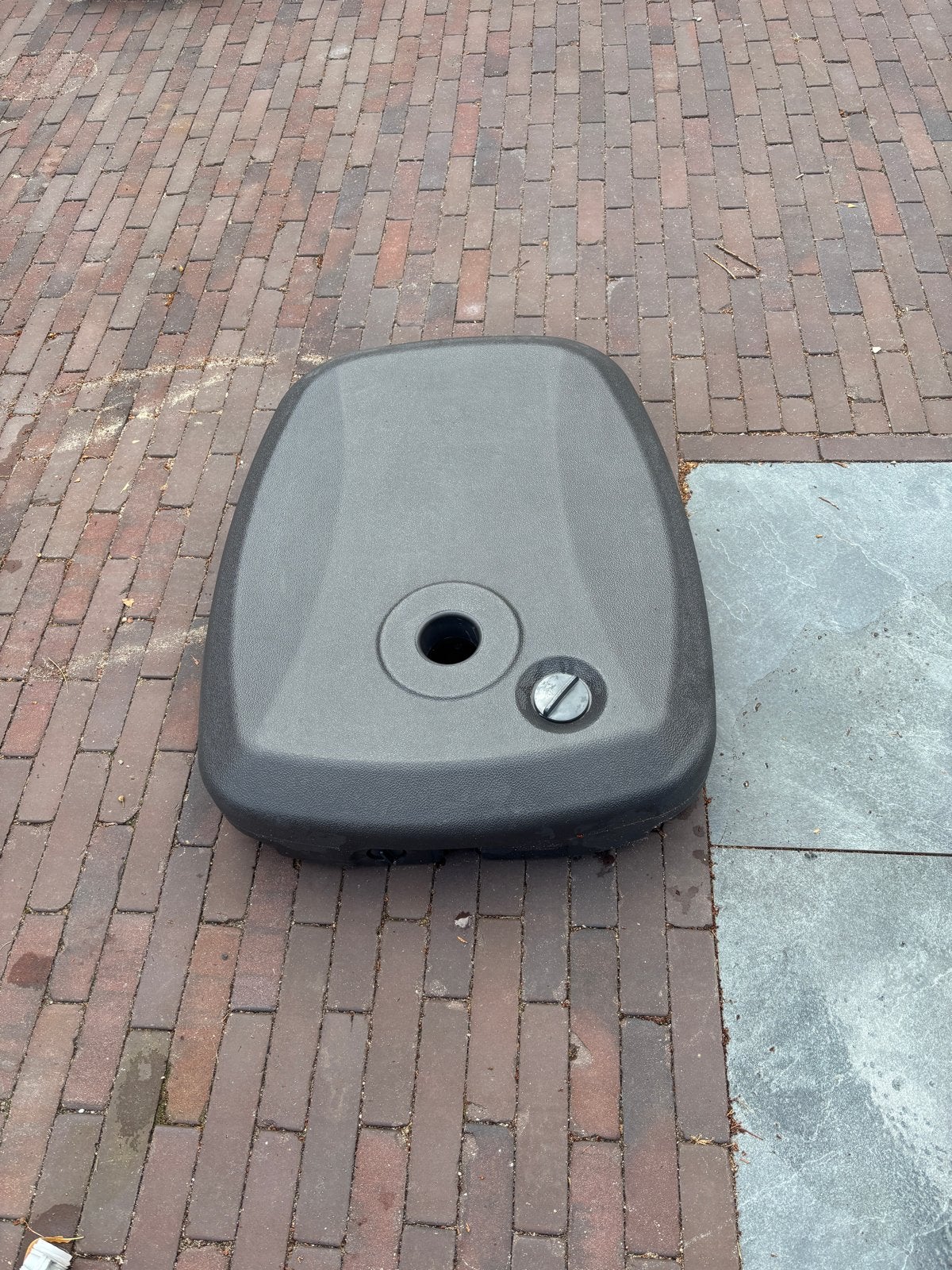 Parasolvoet voor zweefparasol - Garden Impressions, Ophalen, Gebruikt, Parasolvoet