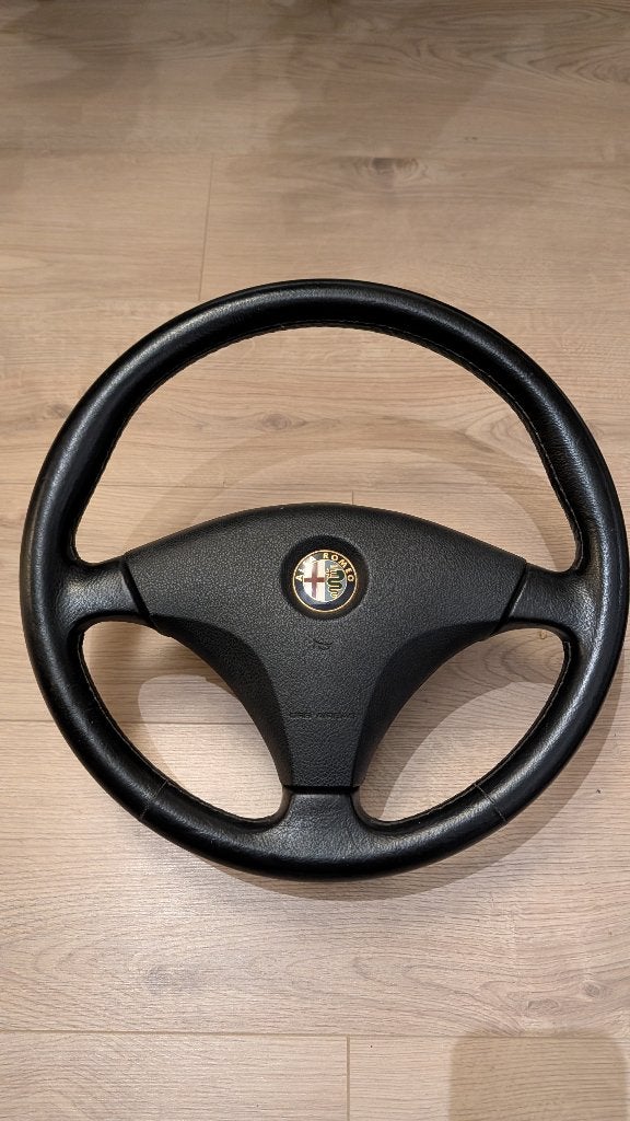Lederen stuurwiel Alfa Romeo 156, Ophalen of Verzenden, Gebruikt, Alfa Romeo