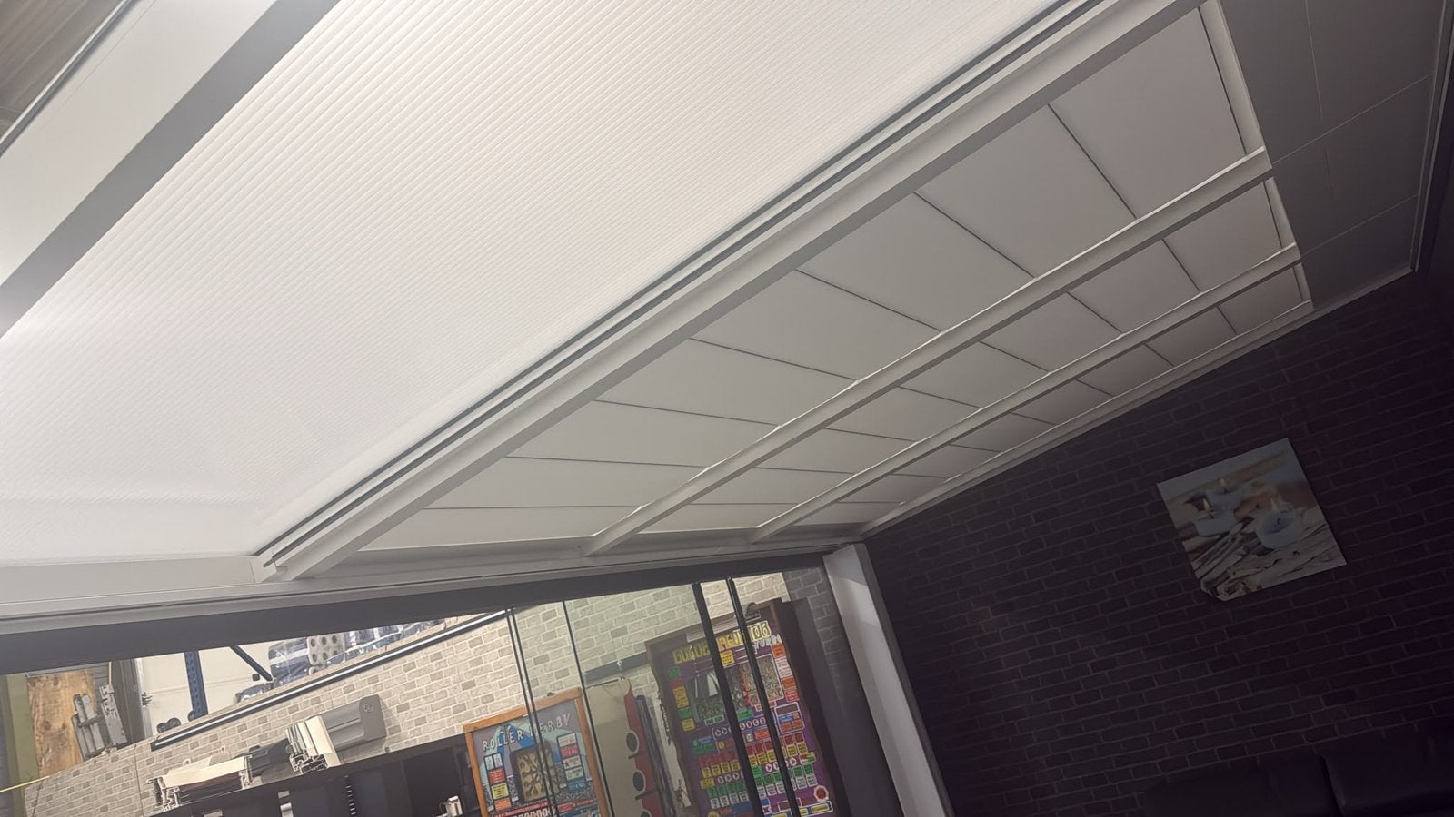 Terrasoverkapping, Ophalen, Zo goed als nieuw