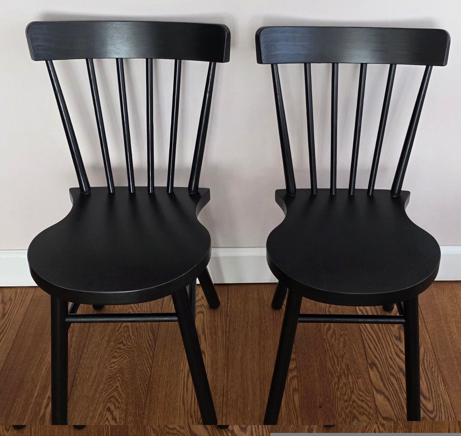 IKEA Norraryd stoelen (2 stuks) - Zwart, Ophalen, Gebruikt, Twee, Zwart