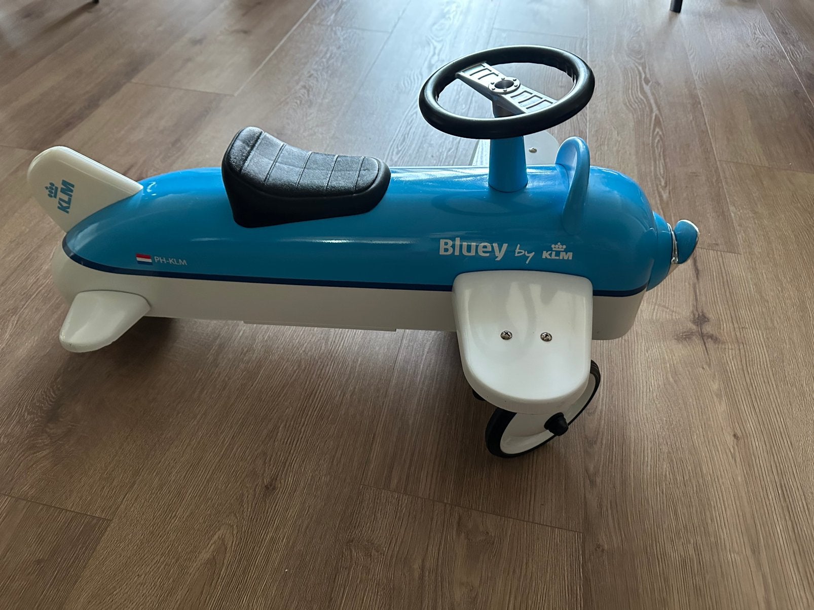 Klm bluey loopvliegtuig, Verzamelen, Ophalen, Zo goed als nieuw