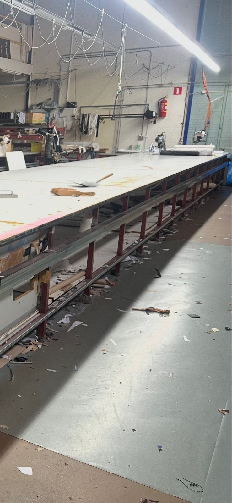 Werk tafel, Ophalen, Gebruikt