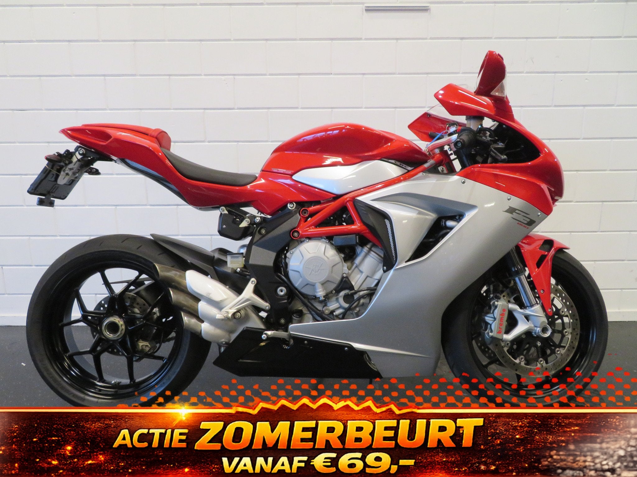 MV Agusta F3 800 ABS PERFECTE STAAT! (bj 2015), Bedrijf, Super Sport, 798 cc