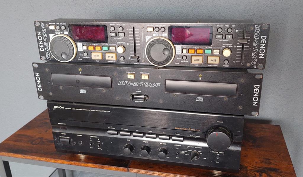 Denon DN-2100F CD-speler en PMA-915R versterker, Ophalen, Gebruikt, Cd-speler, Denon
