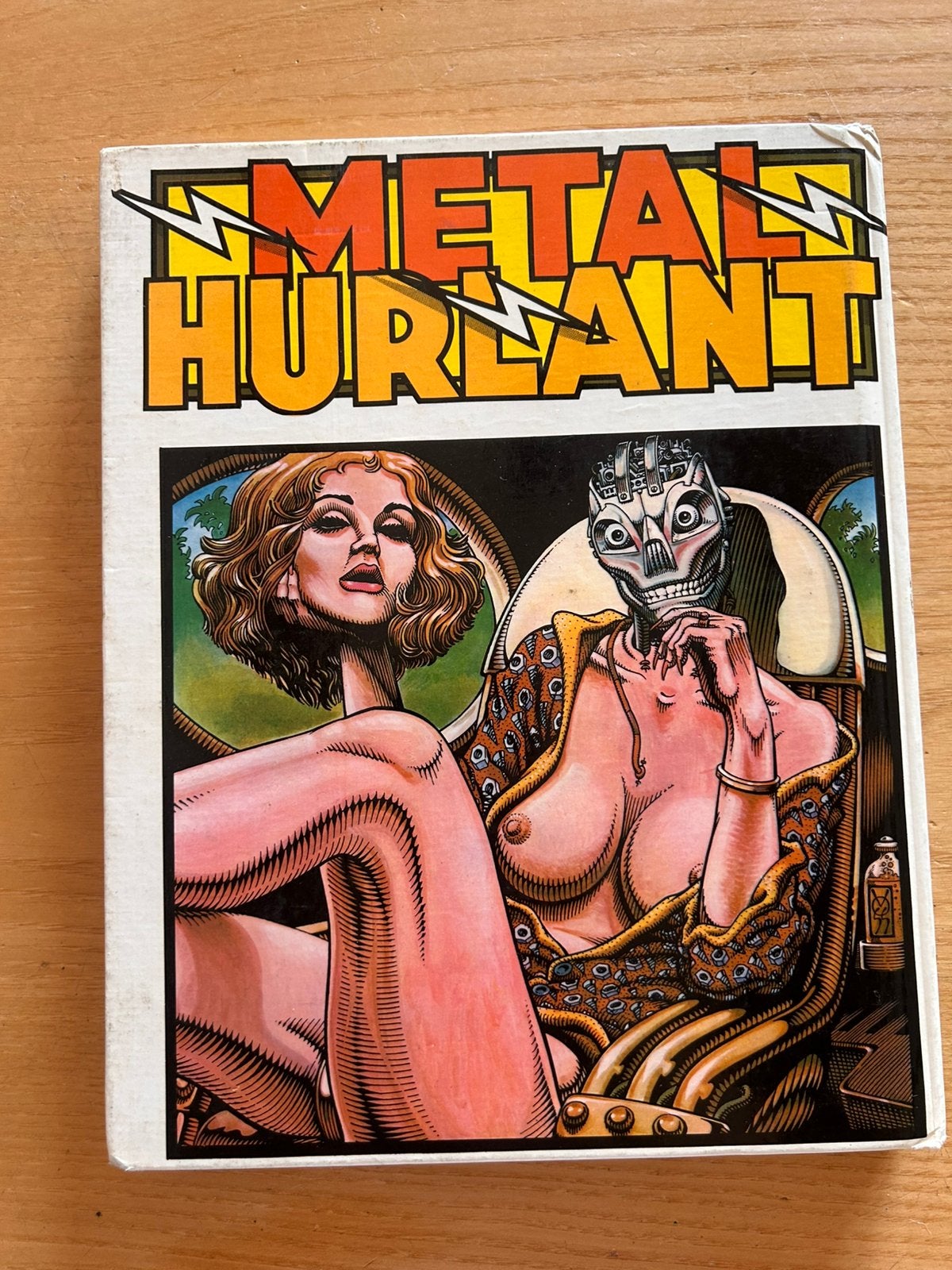 Metal Hurlant (Heavy Metal) boek, Boeken, Strips | Comics, Eén comic, Ophalen of Verzenden, Zo goed als nieuw, Europa