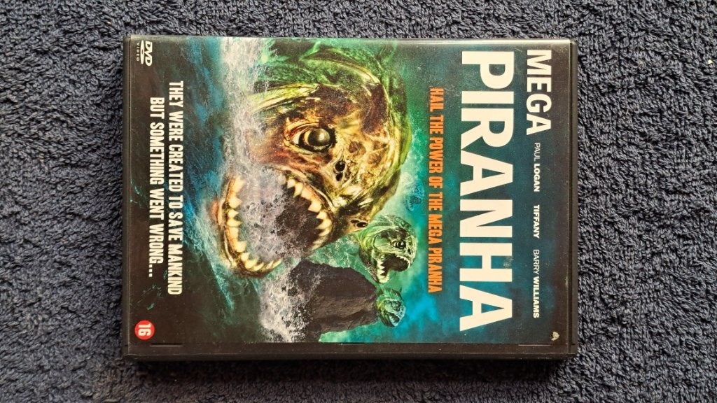 Mega Piranha, Alle leeftijden, Verzenden, Zo goed als nieuw, Overige genres