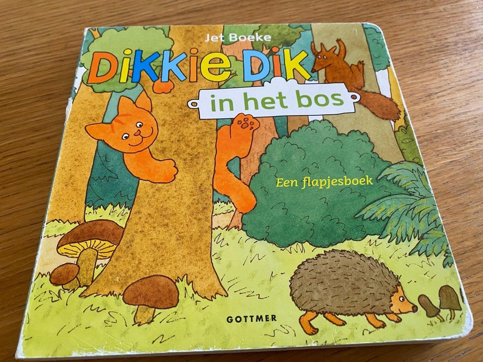 Dikkie Dik in het bos - Een flapjesboek, Ophalen of Verzenden, Zo goed als nieuw, Uitklap-, Voel- of Ontdekboek, 1 tot 2 jaar