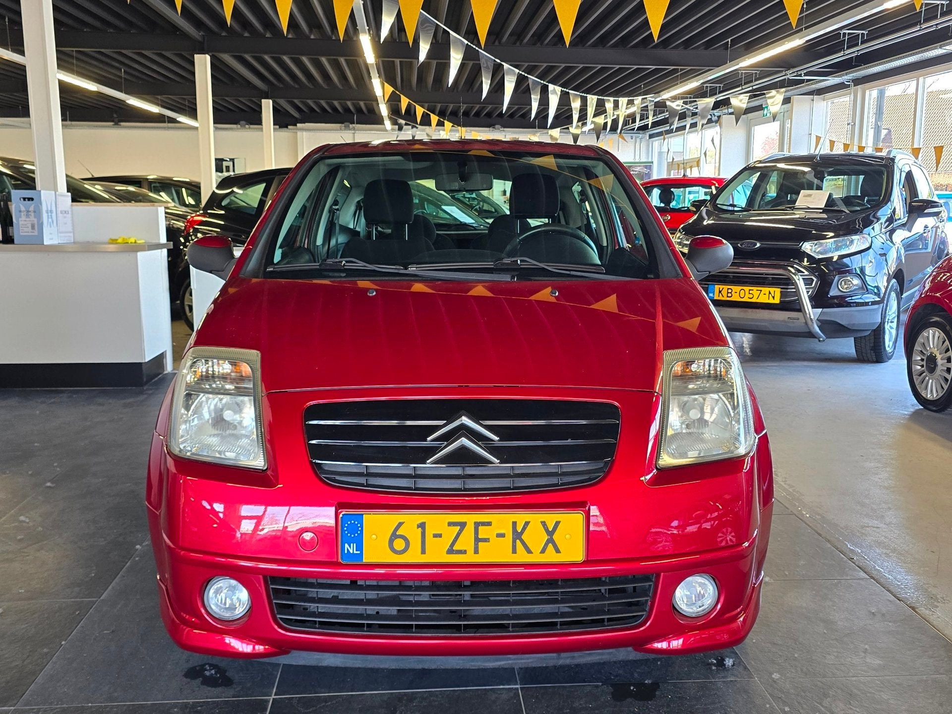 Citroen C2 1.4i VTR/AUTOMAAT/CRUISE/N.A.P/BOEKJES/, Auto's, 970 kg, Zwart, 4 cilinders, Origineel Nederlands