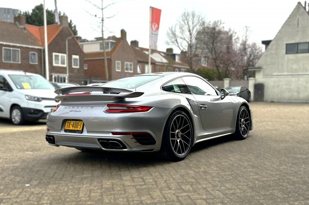 Porsche 911 3.8 Turbo S Aerokit | SportDesign | Carbon | Pan, Auto's, Automaat, Gebruikt, Euro 6, 4 stoelen