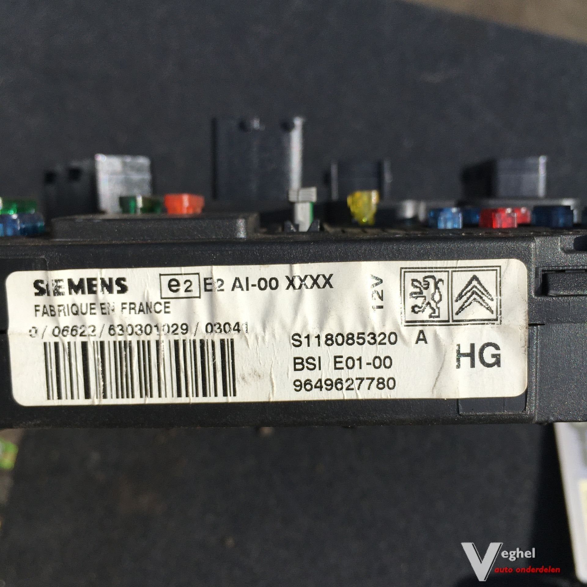 Peugeot 206 gti 2.0 16v Sw 2003 2500180   ECU Set, Gebruikt, -, -, Ophalen of Verzenden