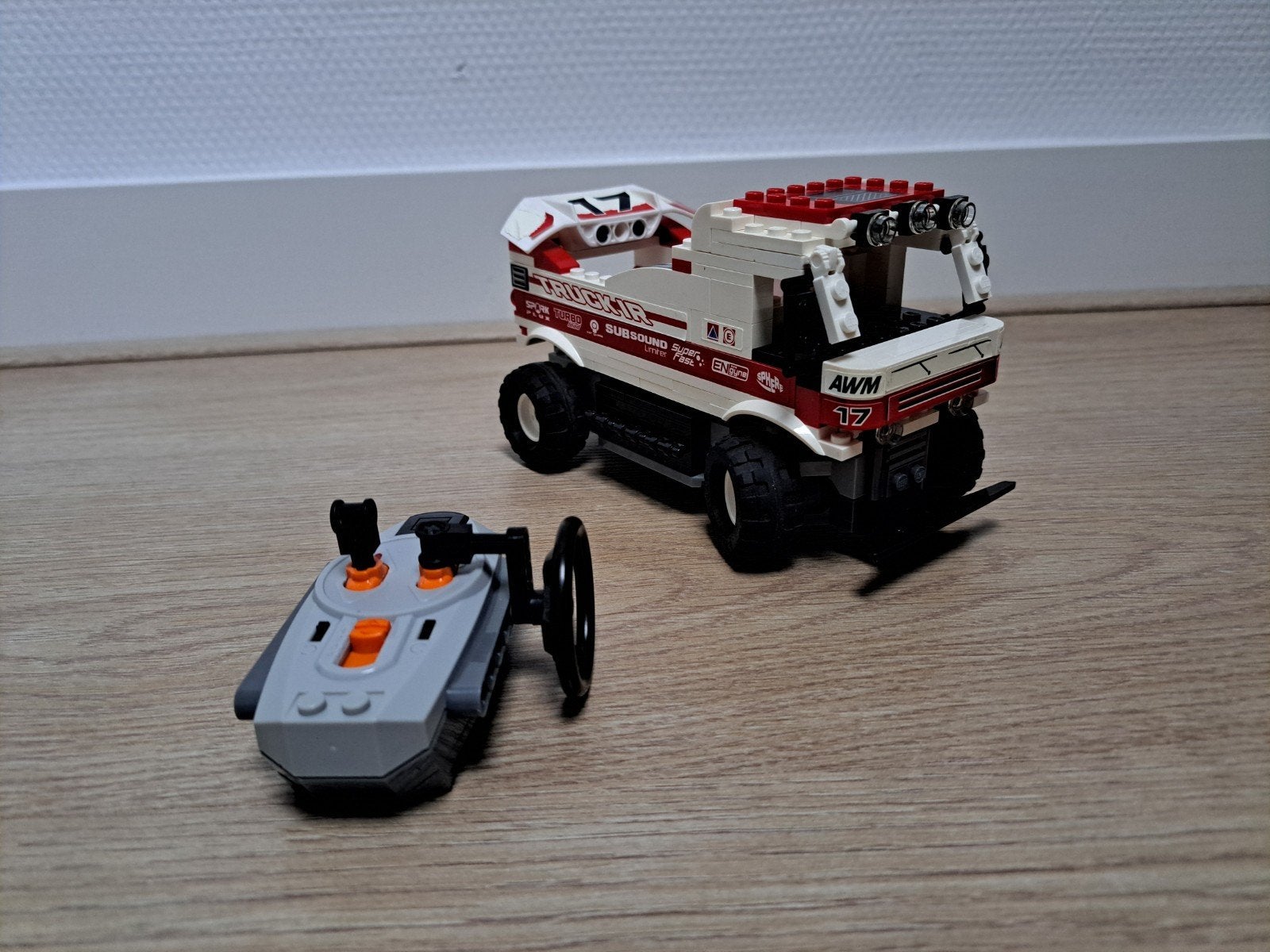 Lego racers 8184 afstands bestuurbare vrachtauto, Lego, Ophalen of Verzenden, Zo goed als nieuw, Racers