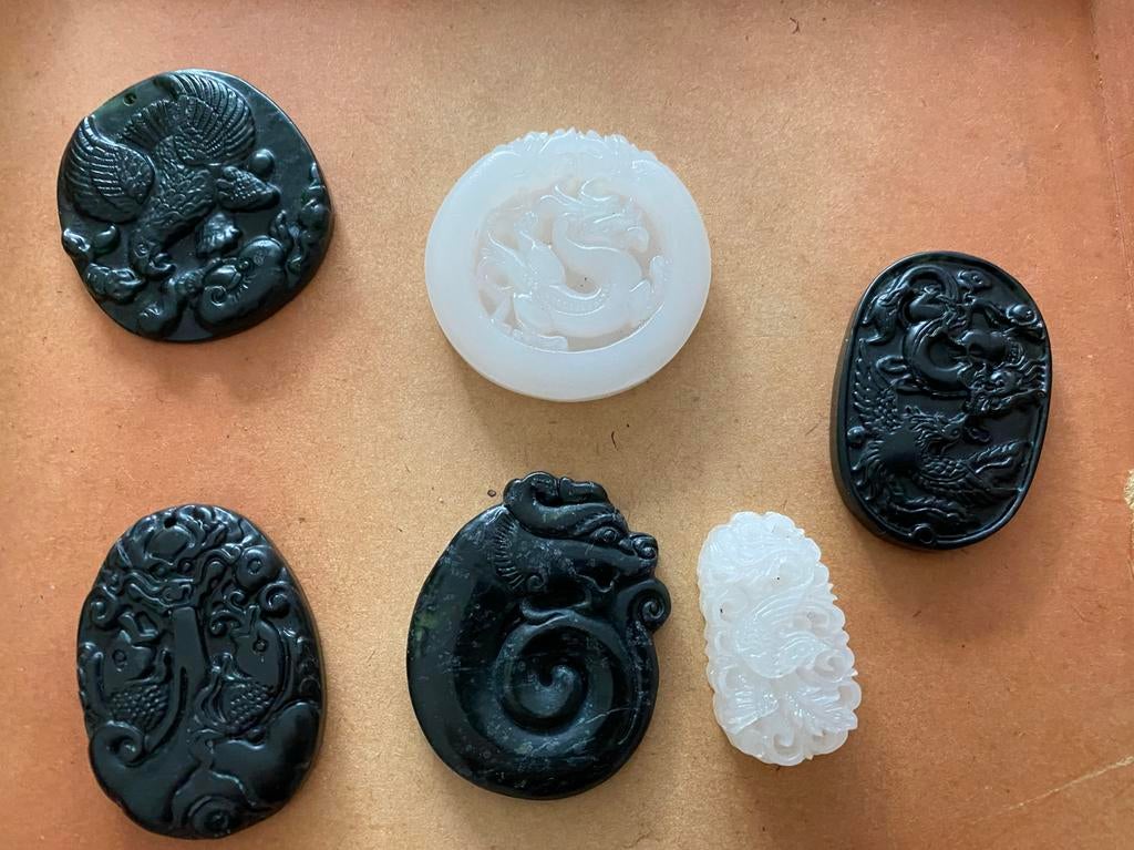 Jade Hanger Amulet - Diverse Ontwerpen, Ophalen of Verzenden