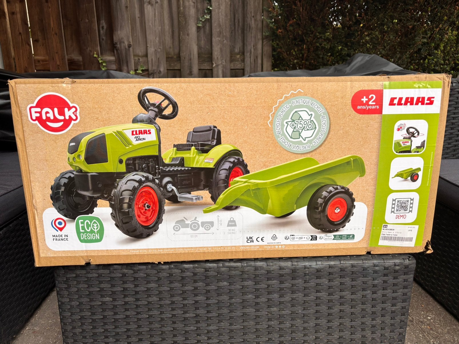 Nieuwe Claas traptractor, Ophalen of Verzenden, Nieuw, Overige merken, Met kar of aanhanger