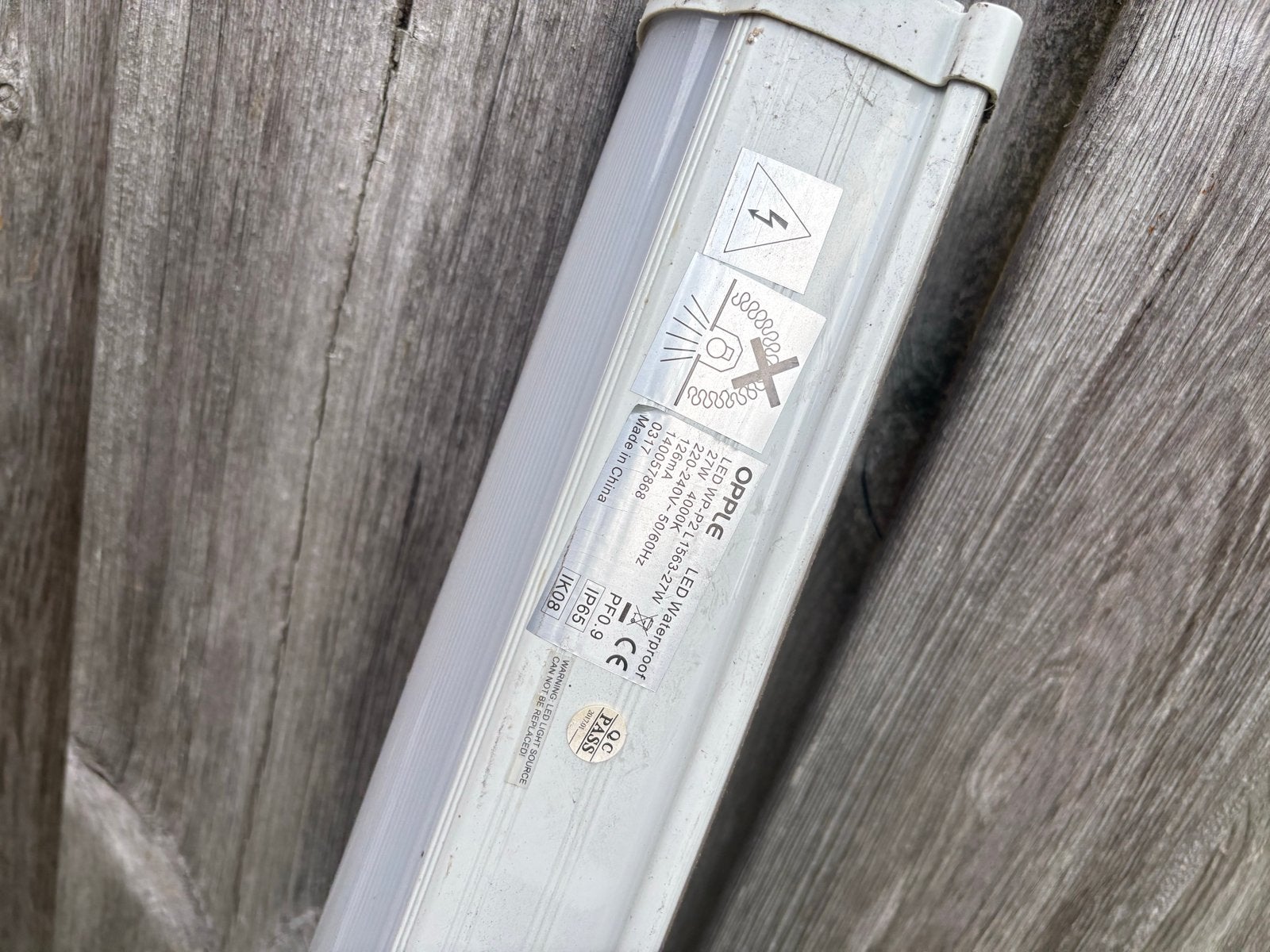 20x OPPLE LED Waterdichte TL-buis 27W IP68, Gebruikt, Overige merken, 10 tot 30 watt, TL-buis
