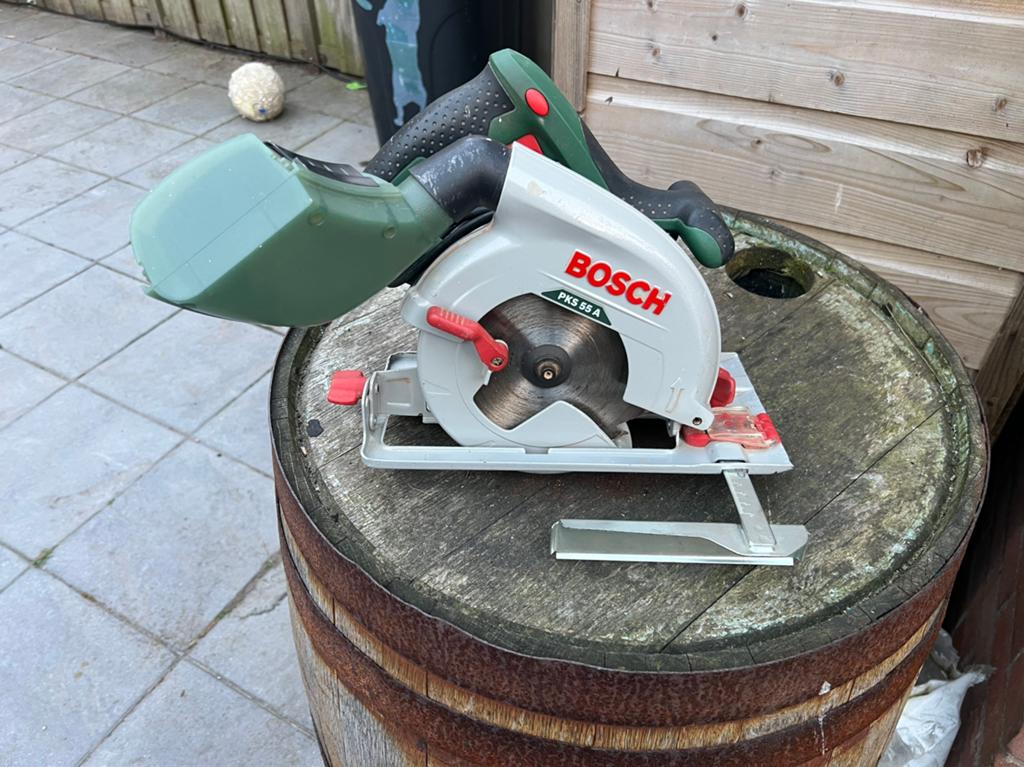 Zaagmachine, Gebruikt, Cirkelzaag, Ophalen of Verzenden, 30 tot 70 mm