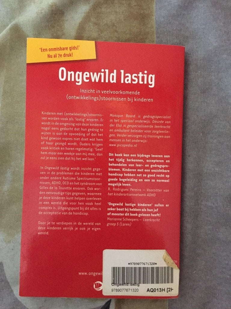 Boek Ongewild Lastig, Ophalen, Zo goed als nieuw
