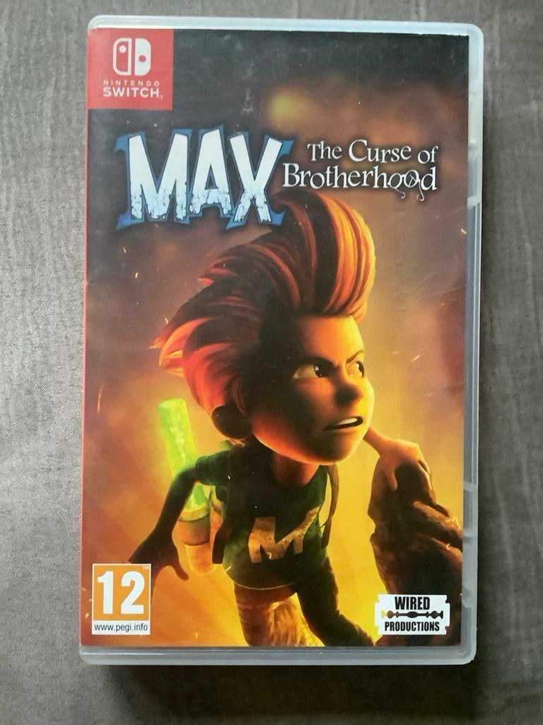 Max: The Curse of Brotherhood - Nintendo Switch, Spelcomputers en Games, Games | Nintendo Switch, Avontuur en Actie, 1 speler