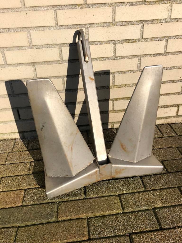 Roestvast stalen anker 24kg!, Watersport en Boten, Ophalen, Zo goed als nieuw, Ankeren en Afmeren, Zeilboot of Motorboot