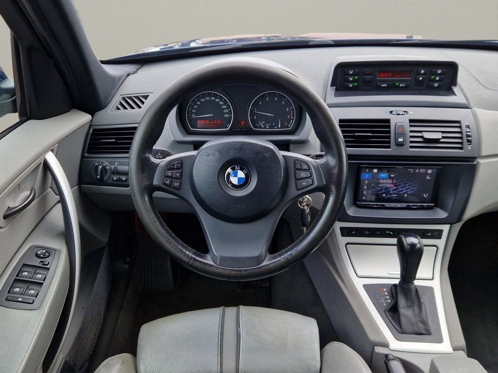 BMW X3 3.0i Executive 232 PK - Trekhaak (bj 2004, automaat), Auto's, Automaat, 232 pk, Gebruikt, Blauw