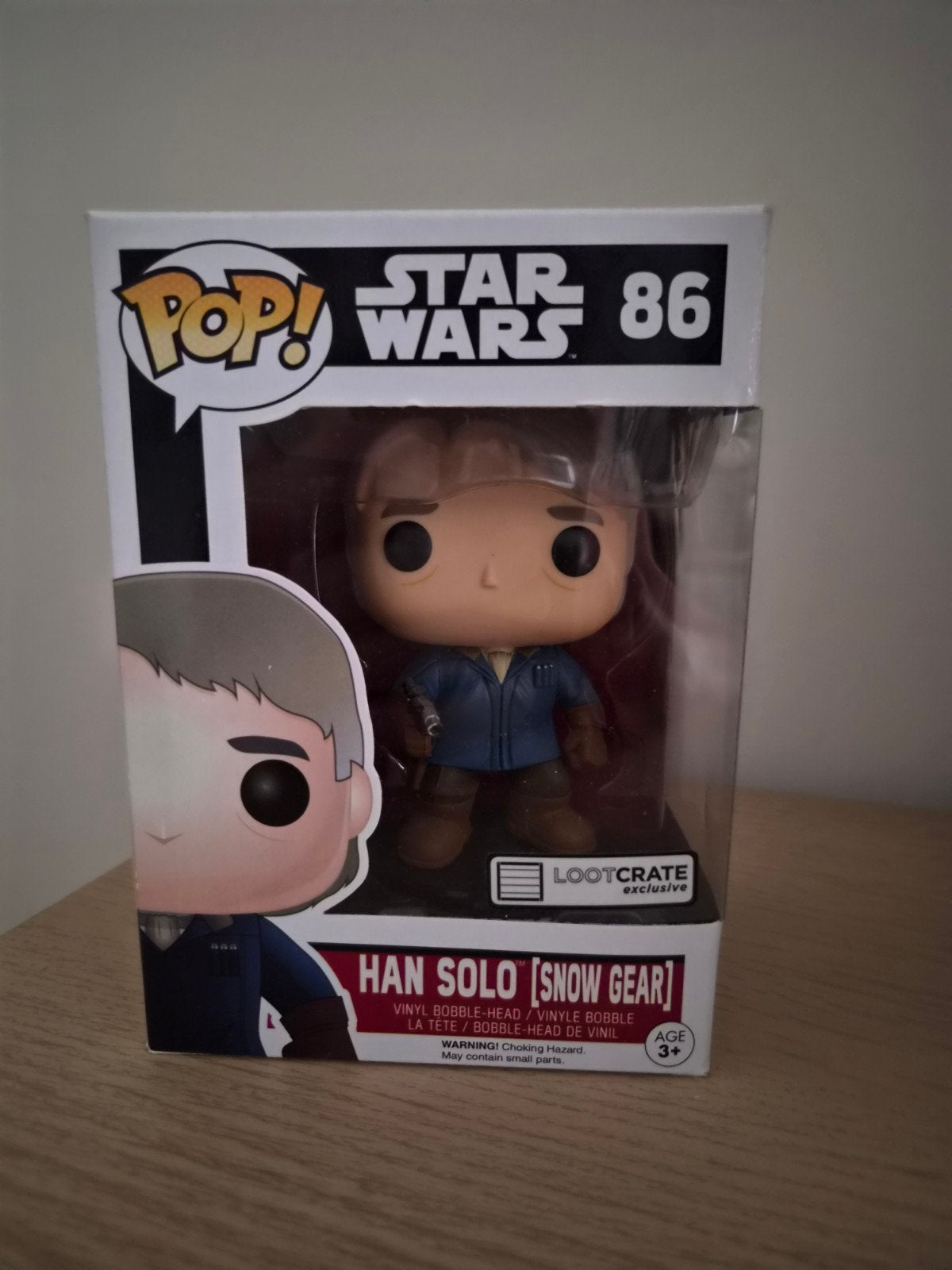 Funko Pop! Star Wars Han Solo Snow Gear #86 Loot Crate, Ophalen of Verzenden